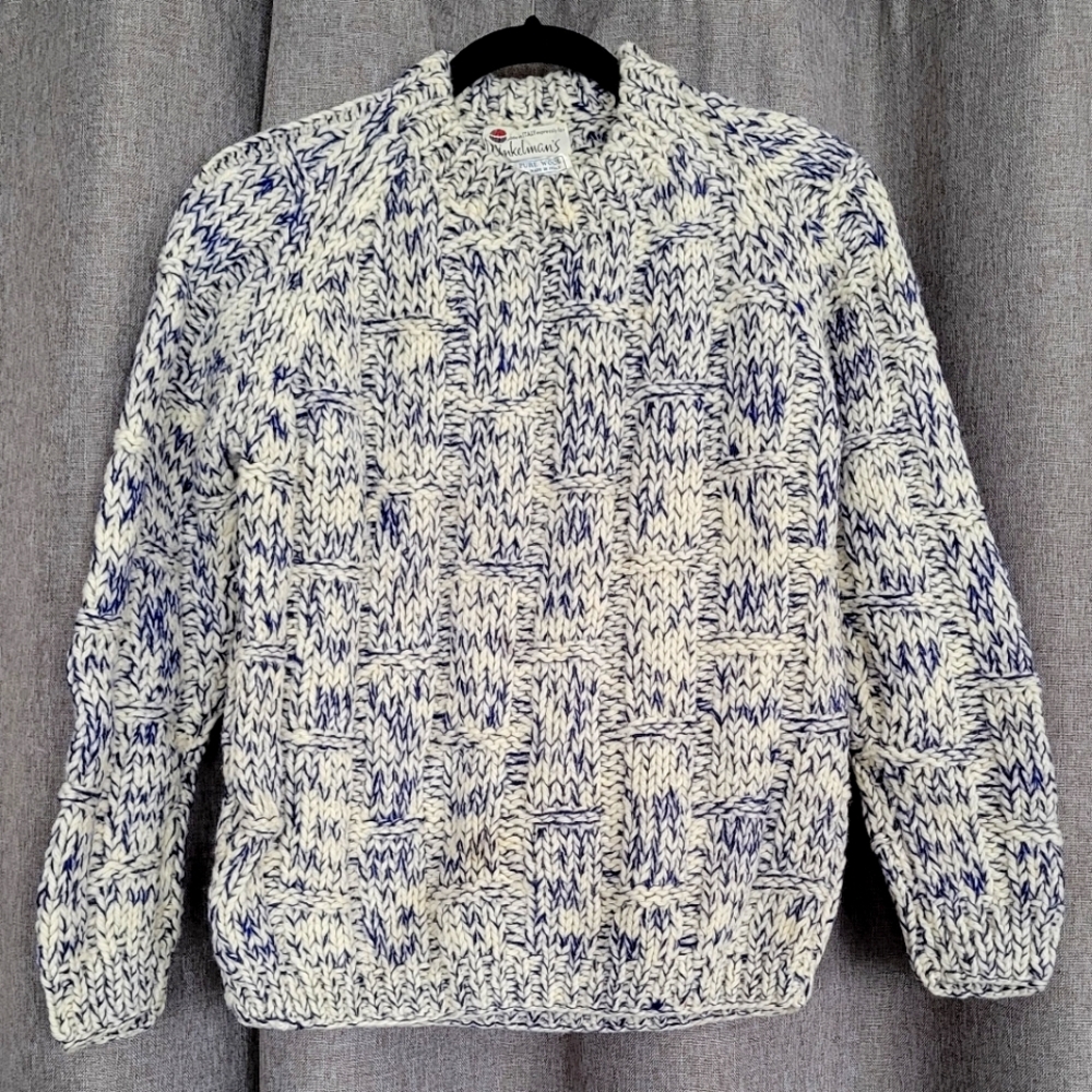 WINKELMANS vintage 80's handknit wool sweater
